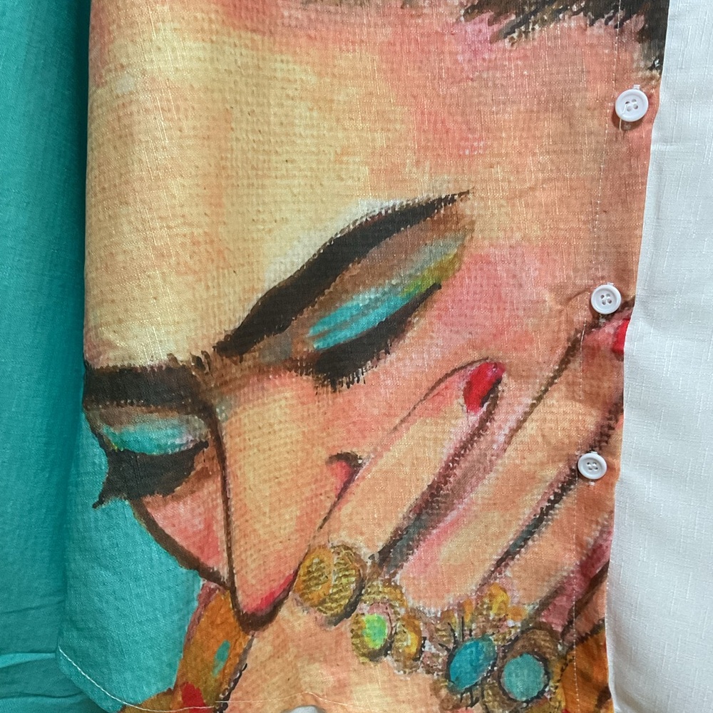 Multicolor Artistic womans Shirt - Picture 2 of 2